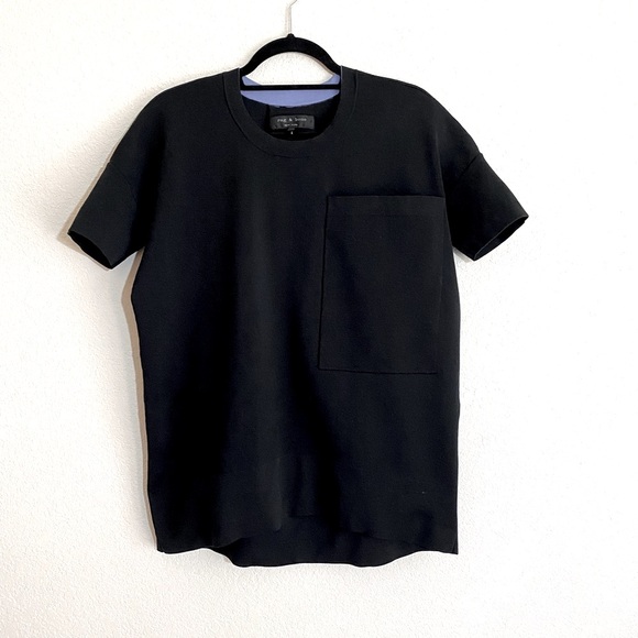 Rag & Bone Oversize Slub Pocket Shirt - Picture 16 of 16